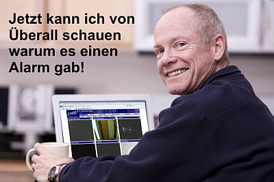Alarmanlage mit Videoüberwachung