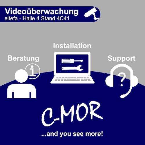 C-MOR Videoüberwachung Beratung Installation Support